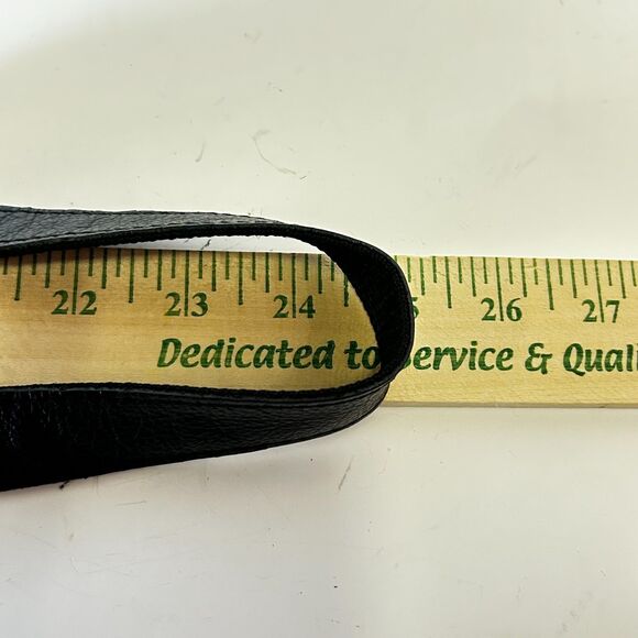 Jack Georges Black Cognac Croco Embossed Flap Front Crossbody Shoulder Bag - Picture 6 of 14